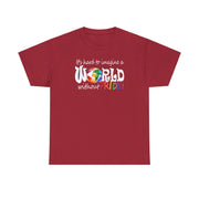 World Pride Globe Tee I can't imagine a world without Pride