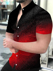 Plus Size Men's Fashion Casual Shirt