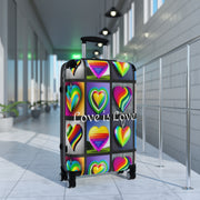 Gay Pride Suitcase, Pride Suitcase, Love is Love Suitcase, Lesbian Suitcase, Gay Pride Suitcase, Carryon Suitcase, Pride Luggage