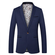 British's Style Casual Slim Fit Suit Jacket Male Blazers Men Coat Terno Masculino Plus Size 5XL