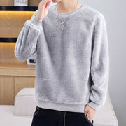 Men's Crew Neck Plus Size Base Shirt Jacket