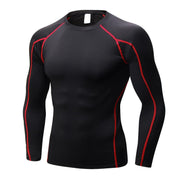 Men's Quick Dry Breathable T-Shirt Fitness Hip Hop T-Shirts Men Sport Long Sleeve Gym Fitness T Shirt