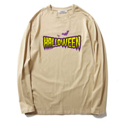 Long Sleeve Plus Size Fashion Letter Print Top