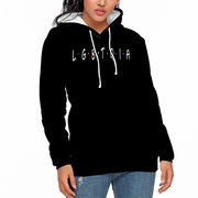Gay Pride Hoodie, Friends of LGBTQIA  Hoodies Pullover Sweatshirts with Pockets