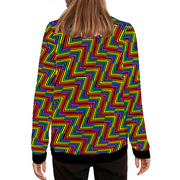 Gay Pride Sweater, Gay Pride Casual Turtleneck Long Sleeve Sweaters, Gay Pride Hoodie