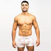 Plus Size Loose Beach Boxer Men's Swimming Trunks