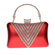 Rhinestone luxurious atmosphere banquet bag