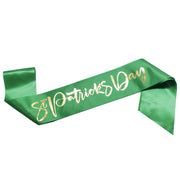 Ceremonial Straps St. Patrick's Day Bronzing Straps Festive Party Supplies Irish Festival Decorations