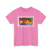 Pride 2025 Unisex Tee Washington D.C. Rainbow Stamp Shirt