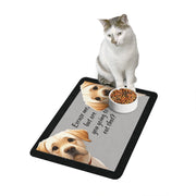 Labrador Retriever Pet Food Mat (12x18), Dog food mat, pet food mat for dogs