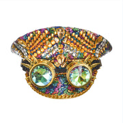 Sequin Top Hat With Big Brim For Male And Female Performances