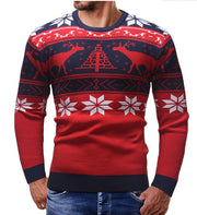 Men's Christmas fawn sweater, Men's Christmas Ugly Sweater, Men's Ugly Sweater, Men's Sweater
