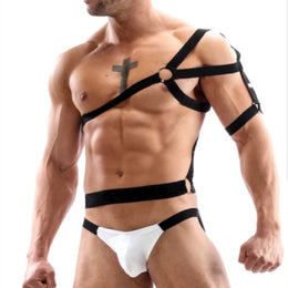 GAY Men's  Spring Armband Harness, Men's Underwear