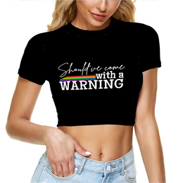 Gay Pride  Sheer Tee Mesh Crop Top Short Sleeve T-shirt