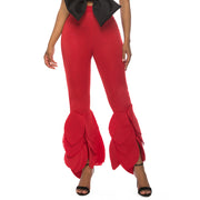 Women's plus size stretch flared pants