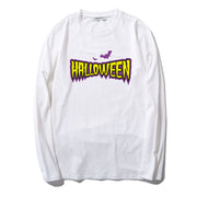 Long Sleeve Plus Size Fashion Letter Print Top