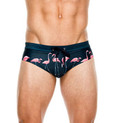 Men's Printed Fashion Swim Briefs
