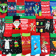 New Christmas Men Socks 2023 New Year Funny Christmas Tree