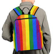 Gay Pride Backpack, rainbow pride book bag, Gay pride book bag, Rainbow Pride backpack