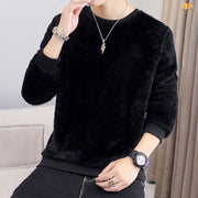 Men's Crew Neck Plus Size Base Shirt Jacket