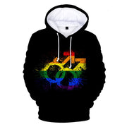 Gay Pride Hoodie, LGBTQ Gay Pride Hoodie, Rainbow Hoodie, Gay Pride Sweater