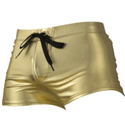 Shorts Gold And Silver Triangle Men's Swimming Trunks Boxer Men's Swimming Trunks