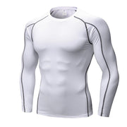Men's Quick Dry Breathable T-Shirt Fitness Hip Hop T-Shirts Men Sport Long Sleeve Gym Fitness T Shirt