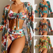 CJ Swimwear Long Sleeved Blouse Three Piece Suit