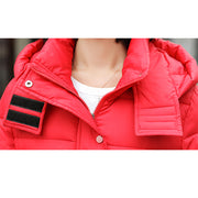 Loose plus size down padded jacket