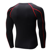 Men's Quick Dry Breathable T-Shirt Fitness Hip Hop T-Shirts Men Sport Long Sleeve Gym Fitness T Shirt