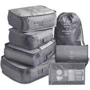 Seven-Piece Travel Storage Set Clothes Classification Storage Bag Luggage Storage Bag 7-Piece Set