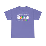 World Pride Globe Tee I can't imagine a world without Pride