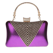 Rhinestone luxurious atmosphere banquet bag