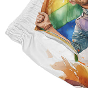 Gay Pride Swim trunks - Gay Pride swimsuit - Gay Pride Swimwear - Pride swimsuit - Mens swimwear - Men's pride swimwear - pride bathing suit
