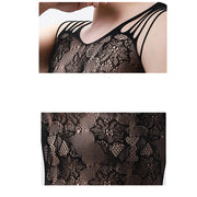 Gay Men's Bodysuit, Men's Pantyhose Transparent Ultra-thin High Elasticity Butterfly