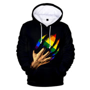 Gay Pride Hoodie, LGBTQ Gay Pride Hoodie, Rainbow Hoodie, Gay Pride Sweater