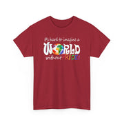 World Pride Globe Tee I can't imagine a world without Pride