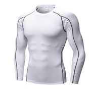 Men's Quick Dry Breathable T-Shirt Fitness Hip Hop T-Shirts Men Sport Long Sleeve Gym Fitness T Shirt