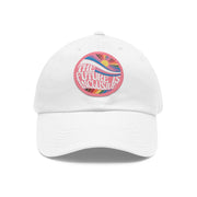 The Future is inclusive Baseball Cap, Gay Pride Future is Inclusive Baseball Cap, Leather Patch Baseball Cap