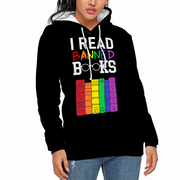 I Read Banned Books Hoodie, I Read Banned Books Gay Pride Hoodie, I Read Banned Books