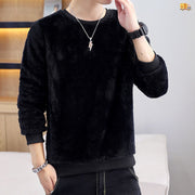 Men's Crew Neck Plus Size Base Shirt Jacket