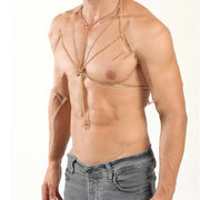 Gay man Harness, Gay Sex Harness, Chain Harness, Stainless Steel Chest Harness Men Jewelry Gothic Body Chain