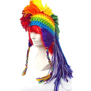 Men's And Women's Gay Pride Mohawk Hat