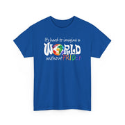 World Pride Globe Tee I can't imagine a world without Pride