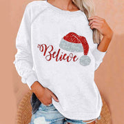 Women's Christmas Hoodie Fleece Plus Size Hoodie Women