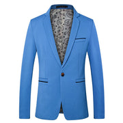 British's Style Casual Slim Fit Suit Jacket Male Blazers Men Coat Terno Masculino Plus Size 5XL