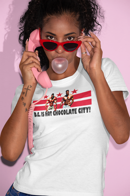 T-Shirt - Washington D C Hot Chocolate City Flag Design