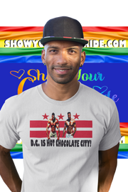 T-Shirt - Washington D C Hot Chocolate City Flag Design