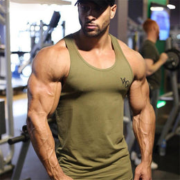  Men's-sleeveless-tank top-Summer-men-Tank-Tops Clothing-Bodybuilding-Undershirt-Casual-Fitness-tank-tops-tees