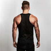 Summer Fitness Men Tank Top Mens Bodybuilding Stringers Tank Tops Singlet Brand Clothing men Sleeveless Shirt